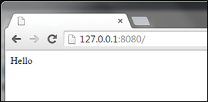 Accessing the vulnerable application