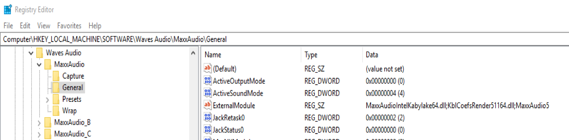 regedit