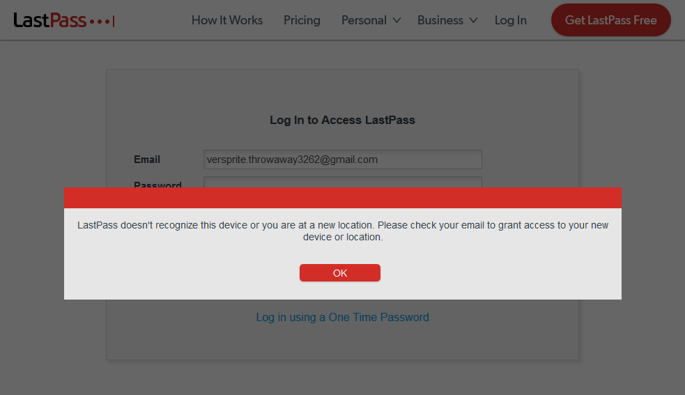 Lastpass-check-email-grant-access
