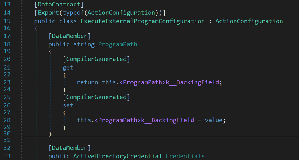 ExecuteExternalProgramConfiguration