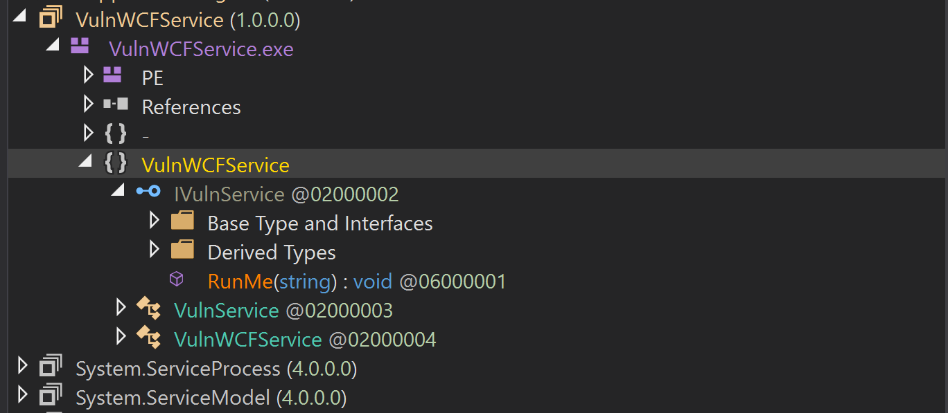 Insecure WCF endpoints