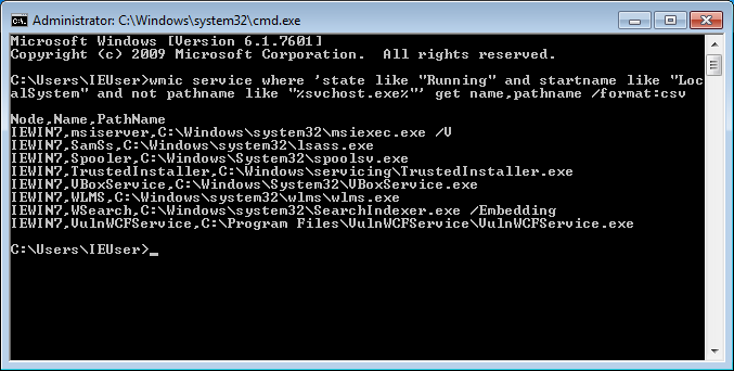 Target Enumeration