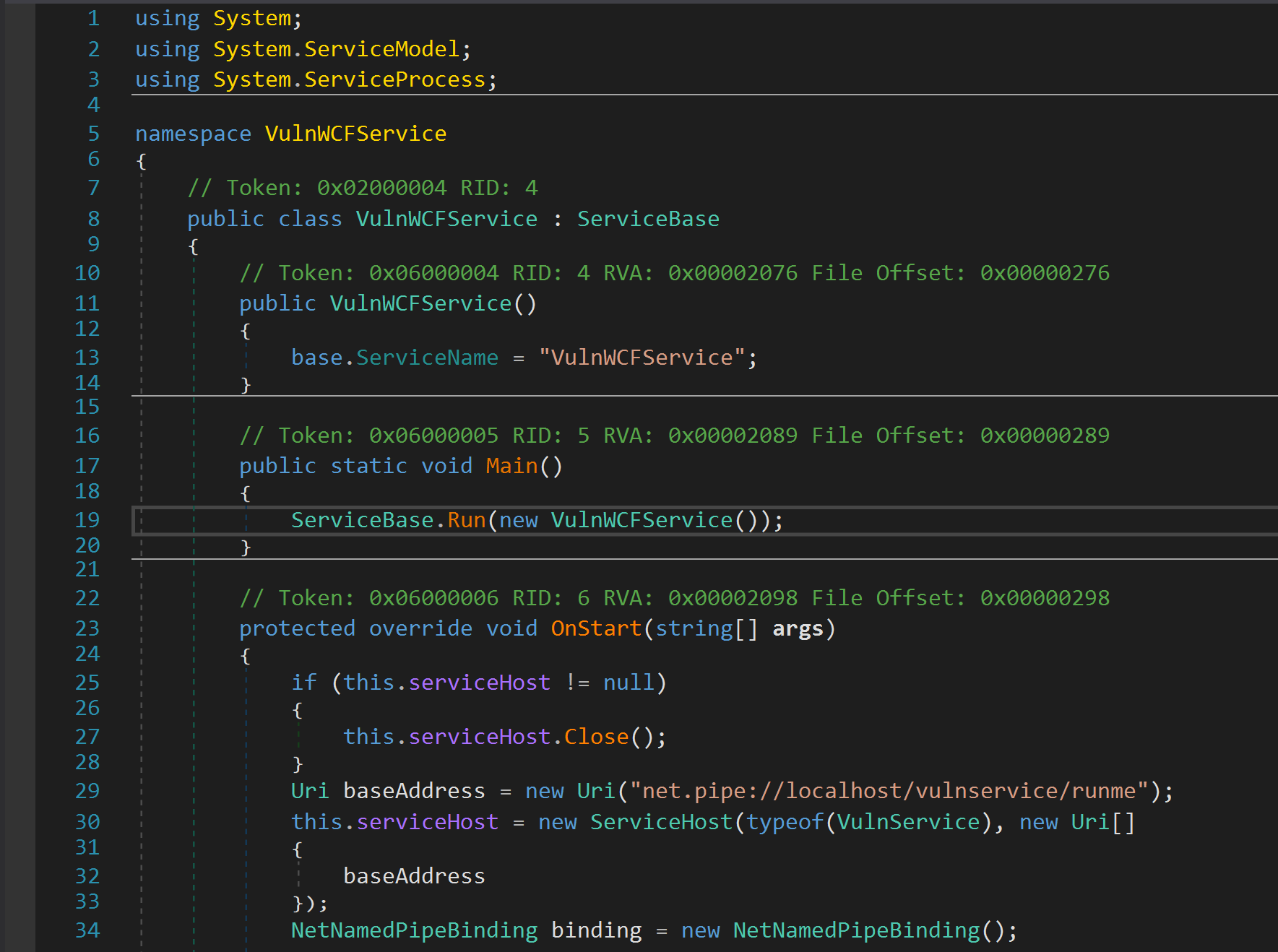Connect to Service Endpoint