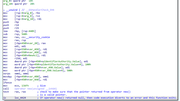Static Analysis of Windows Named Pipes Check One - How the code within the Target Code Block is Reached and Executed | VerSprite