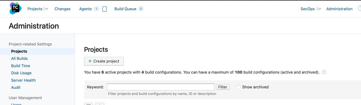 Create project in TeamCity | How to use Team City for dev product pipelines