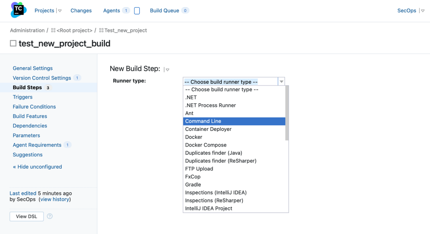 SonarQube Build Steps Command Line | VerSprite Cyber Security Consulting Services