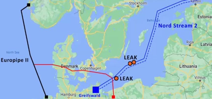 Nordstream Pipelines Attacks