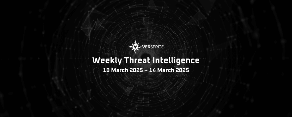 VerSprite Weekly Threat Intelligence #5