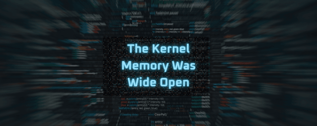 The Shell Was Restricted, but the Kernel Memory Was Wide Open