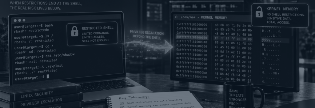 The Shell Was Restricted, but the Kernel Memory Was Wide Open