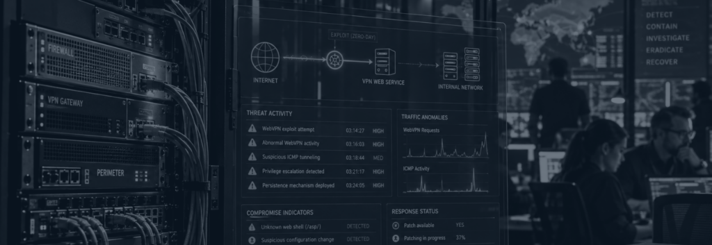 Zero-Day Threat Brief: State-Sponsored Actor Exploits Cisco ASA & FTD Vulnerabilities