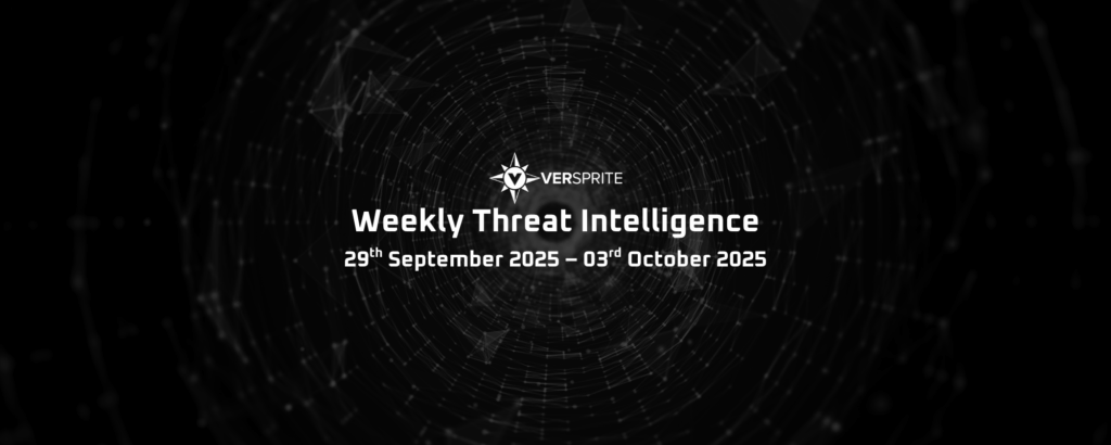VerSprite Weekly Threat Intelligence #34