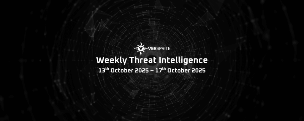 VerSprite Weekly Threat Intelligence #36
