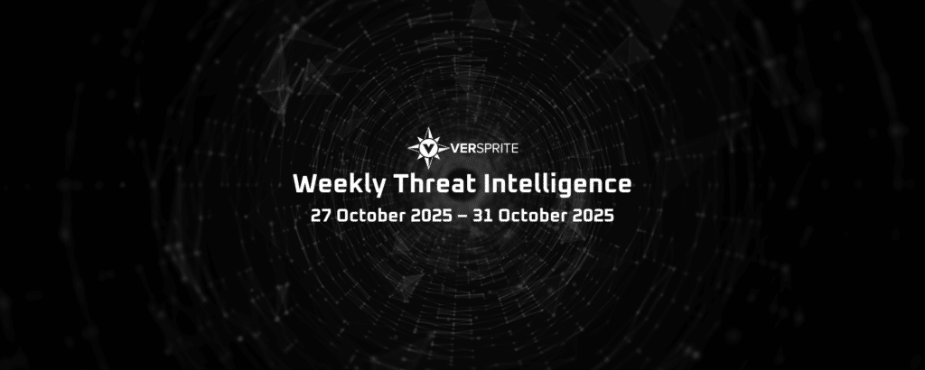 VerSprite Weekly Threat Intelligence #38