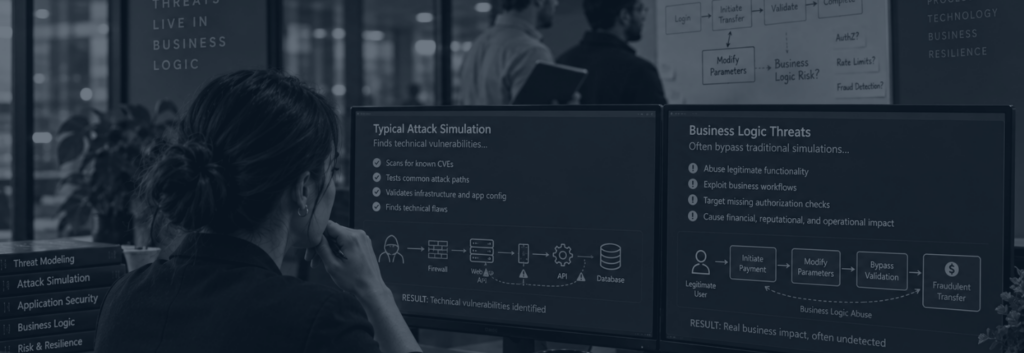 Why Attack Simulations Miss Business Logic Threats