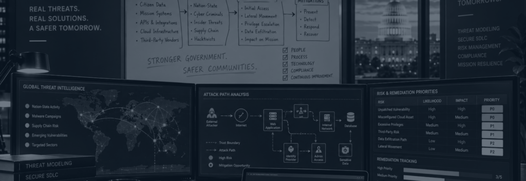 Threat Modeling Platforms for Government Secure SDLC